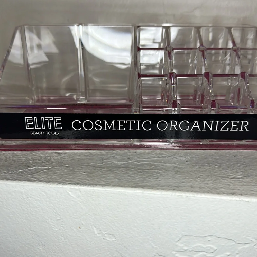 3 pc acrylic cosmetic organizers bundle